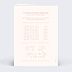 Menu Mariage Botanica