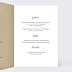 Menu mariage Arbre Intérieur Droit