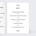 Menu mariage Cinéma Intérieur Droit