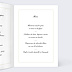 Menu mariage Classique Cadre Multiphotos Intérieur Droit