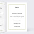 Menu mariage Graphique Intérieur Droit