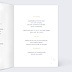Menu mariage Notre Constellation Intérieur Droit