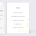 Menu mariage Poudre Ocre Intérieur Droit