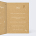 Menu mariage Tourbillon d'Étoiles Kraft Intérieur Droit