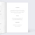 Menu mariage Tournesol Intérieur Droit