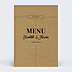 Menu Mariage Modernkraft