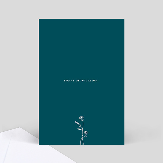 Menu mariage Idylle Verso