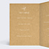 Menu Mariage Fleurs de Printemps