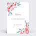 Menu Mariage Bohème Chic