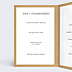 Menu Mariage Lune de Miel