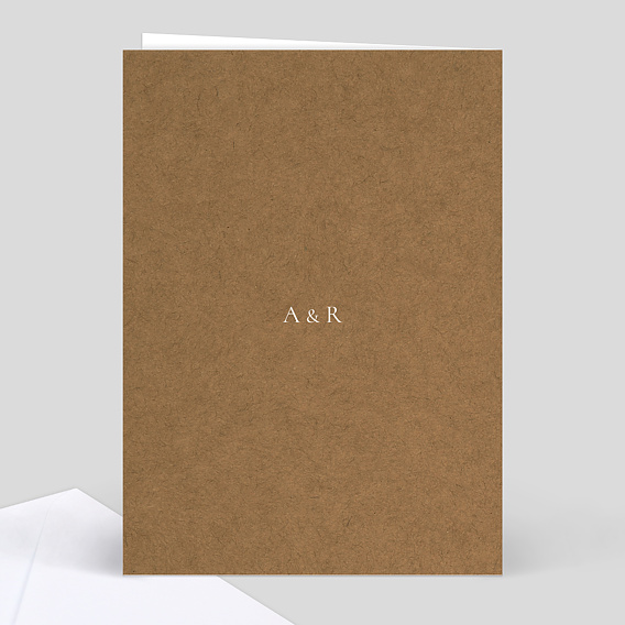 Menu mariage Couronne de Dentelle Verso