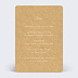 Menu mariage Enfants Verso