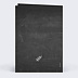 Menu mariage Feuilles Ardoise Verso