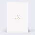 Menu mariage Paillettes chic Verso