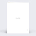 Menu mariage Poudre Ocre Verso