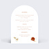 Menu Mariage Bouquet Parfumé Couronne
