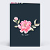 Menu Mariage Dark Peony