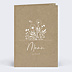 Menu Mariage Bouquet Champêtre