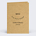 Menu Mariage Timeline