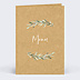 Menu Mariage Brins de Lauriers