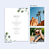 Menu Mariage Poster Eucalyptus