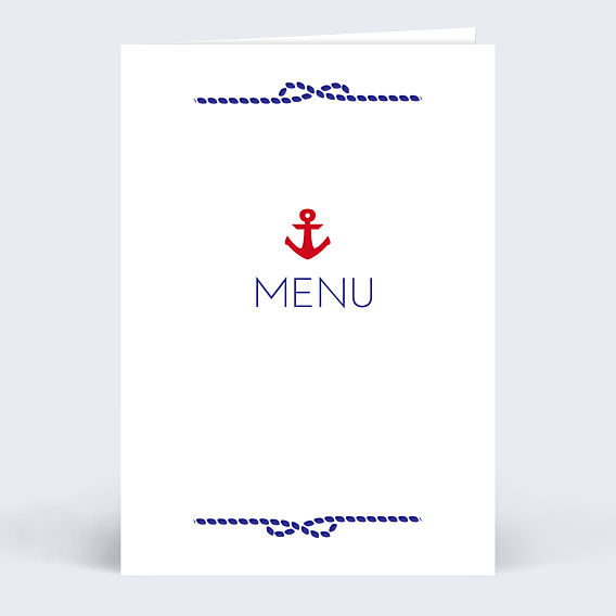 Menu mariage Mer