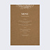 Menu Mariage Menu Dentelle Poster