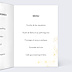 Menu Mariage Poudre Ocre