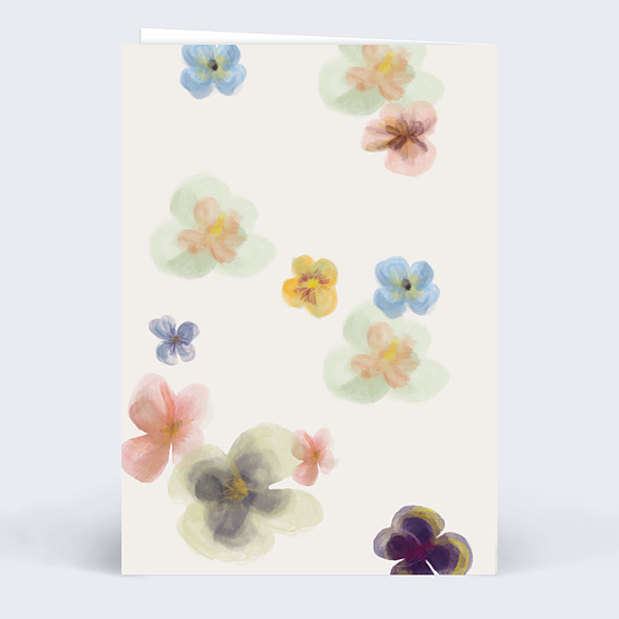 Menu mariage Profusion aqurelle Verso