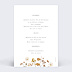 Menu Mariage Jardin Sauvage