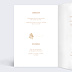 Menu Mariage Ginkgo délicats