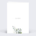 Menu Mariage Herbarium