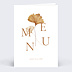 Menu Mariage Ginkgo délicats