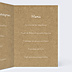 Menu Mariage Corde à Linge