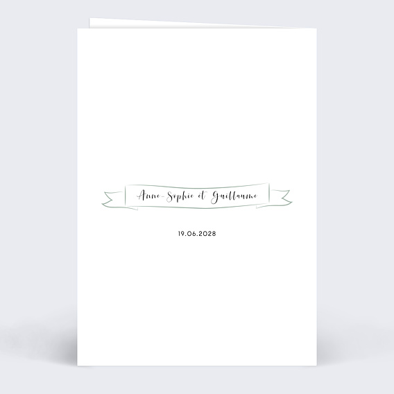 Menu mariage Tempo Verso