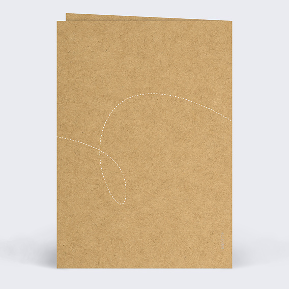 Menu mariage Ensemble en Vadrouille Verso