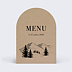 Menu mariage Idylle à la Montagne