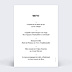 Menu Mariage Coeur Bucolique