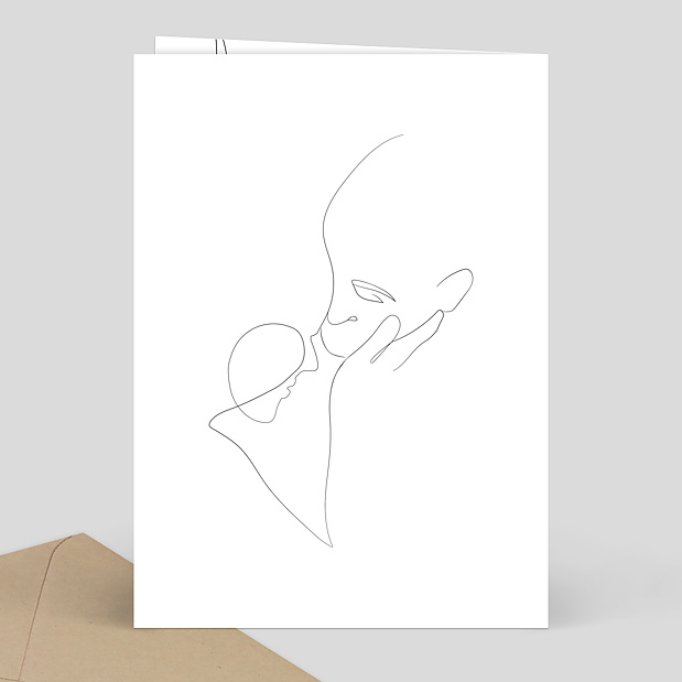 Menu Mariage Affection Verso
