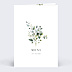 Menu Mariage Herbarium
