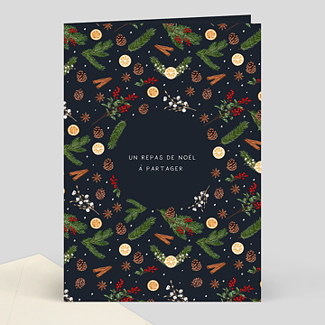 Menu Nol Essence d'hiver