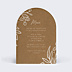 Menu Mariage Dentelle Kraft II