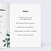 Menu Mariage Luxe