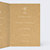 Menu Mariage Fleurs de Printemps