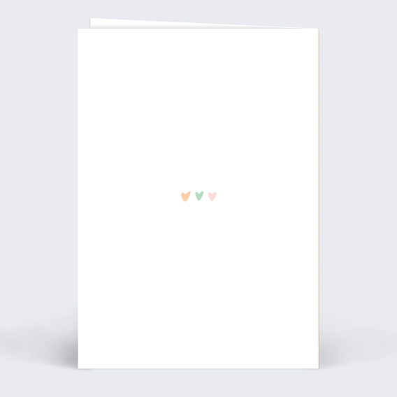 Menu mariage Promenade Champêtre Verso