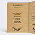 Menu Mariage Petit Carnet