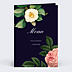 Menu Mariage Flowers