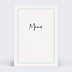 Menu Mariage Liseré