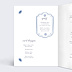 Menu Mariage Azulejos