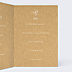 Menu Mariage Fleurs de Printemps
